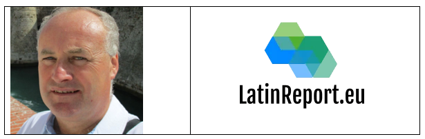 Paul Dixon of Latin Report logo and headshot